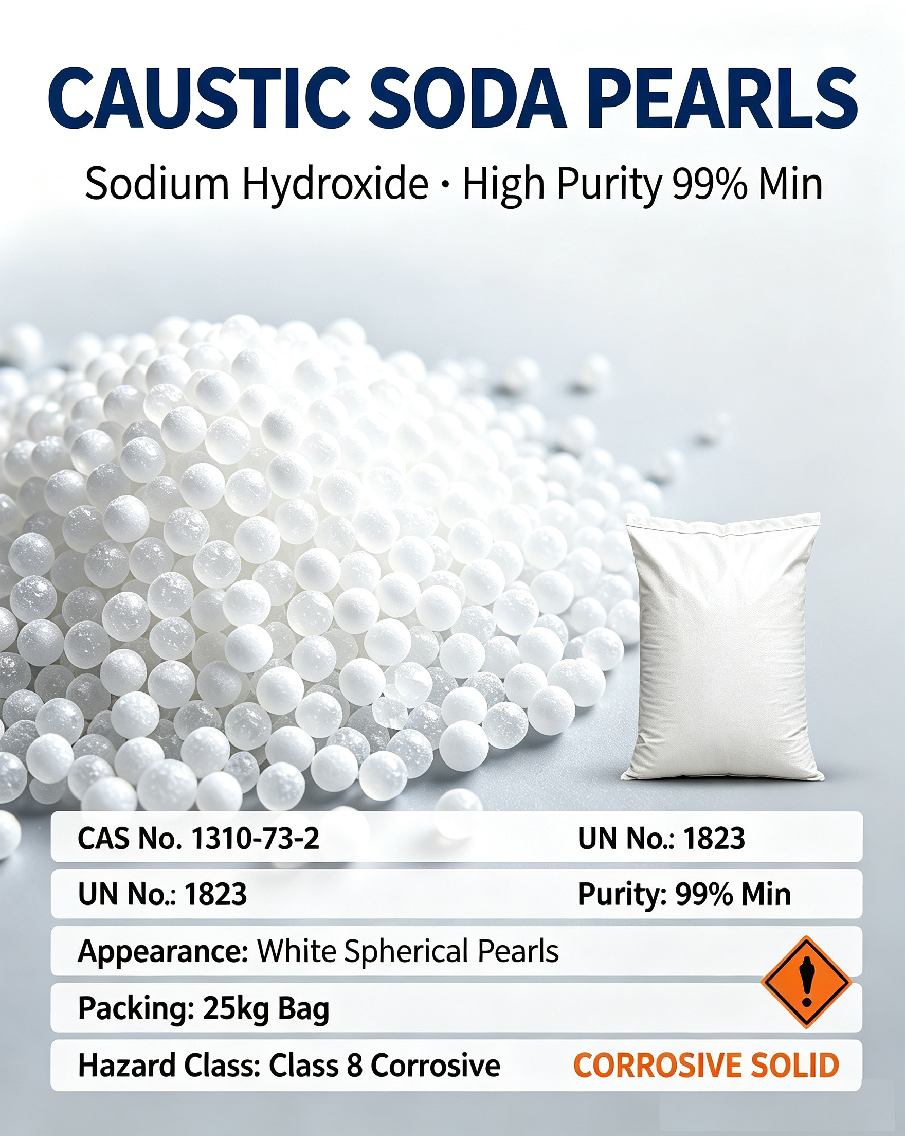 Caustic Soda Pearls