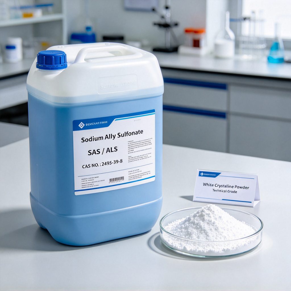 Sodium allyl sulfonate SAS ALS CAS 2495-39-8 white crystalline powder industrial chemical product