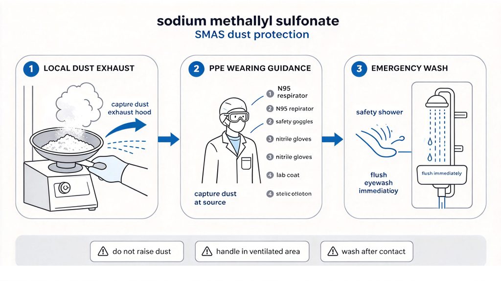 SMAS Powder Handling Safety Schematic Diagram